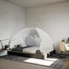 vidaXL Tenda a zanzariera Mongolia 220 Mesh Bianco Anteprima dell’immagine prodotto 2