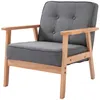 HOMCOM Einzelsofa Loungesessel Relaxstuhl Polsterstuhl Produktbild-Vorschau 1