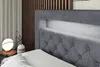 ALTDECOR Boxspringbett mit LED-Beleuchtung Matratze (20 cm Produktbild-Vorschau 9
