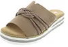 Rieker Damen Pantolette Flechtdetail Plateau Keilabsatz Produktbild-Vorschau 12