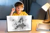 MuchoWow® Laptop Aufkleber Sticker Cover Europakarte auf Produktbild-Vorschau 3