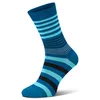 3 Paar Bambus Viskose Socken Ringel blau Softrand o. Gummi Produktbild-Vorschau 3