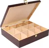Creative Deco Braune Tee-Box aus Natürliches Kiefernholz | Produktbild-Vorschau 1