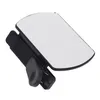 A close-up studio shot of a smartphone camera reflection mirror with a clip. Voir les images du produit