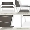 Banc de jardin Line 2 places avec structure en aluminium Voir les images du produit 5