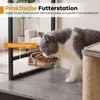 COSTWAY Kraboom met kattenbakopslag, voerbak, sisalpalen, Productafbeelding-voorbeeld 8