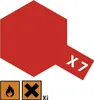 X-7 Rot glaenzend - 23ml Acrylstreichfarbe wasserlöslich Produktbild-Vorschau 1