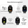Smartwatch für Damen & Herren 1,85 Zoll Touch-Farbdisplay Produktbild-Vorschau 6
