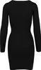Urban Classics Kleid Ladies Cut Out Dress Black-S Produktbild-Vorschau 16