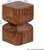 FineBuy Table d'appoint FB43540 Sheesham massif 30x45x30cm Voir les images du produit 3