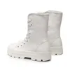 Guess Damen Stiefeletten FL5HRO LEA12 CREAM Farbe: Beige Produktbild-Vorschau 5