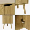 sweeek - Sideboard 3 Türen und 3 Einlegeböden, 120 cm - Produktbild-Vorschau 3