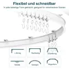 Flexible Vorhangschiene 3 m, gebogen, PVC, Metall, Produktbild-Vorschau 3