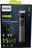 The image shows the retail packaging of a Philips All-in-one trimmer. Produktbild-Vorschau