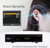 XORO HD DVB-S2 Receiver HRS8660, PVR Ready, Farbe: Schwarz Produktbild-Vorschau 4