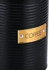 Boîte à café Relaxdays, lot de 1, métal, couvercle en Voir les images du produit 7