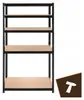 Scaffale metallico con 5 ripiani, dimensioni 180 x 90 x 40 Anteprima dell’immagine prodotto 10