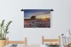 MuchoWow® Wandteppich Wandbehang Heide bei Sonnenuntergang Produktbild-Vorschau 3