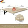 Stolík s výklopnou doskou, písací stôl, doska stola 70x50 Náhľad obrázku produktu 5