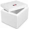 THERM BOX 53W Styroporbox 53 Liter Innen 47,5x38x29,5cm Produktbild-Vorschau 1