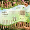 Floranica laťkový plot z lísky se sloupky, výška 50 cm x 5 Náhled obrázku produktu 2