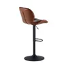 CLIPOP Barhocker, 2er Set Kunstleder Barstuhl, Retro Produktbild-Vorschau 4