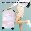 MuchoWow® Koffer Handgepäck Trolley Rollkoffer Kleine Produktbild-Vorschau 4