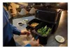 Freidora de aire TwinCook 3, modelo TD 3030I (negra mate, Vista previa de la imagen del producto 7
