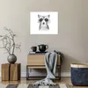 Poster - Poster ohne Rahmen - Waschbär Bild Kinder - 50x40 Produktbild-Vorschau 6