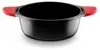 Castey F-IO28, 7,5 l, Rund, Schwarz, Aluminium, Schwarz, Produktbild-Vorschau 3