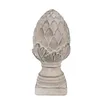 Clayre & Eef Figura decorativa pigna Ø 12x26 cm Materiale Anteprima dell’immagine prodotto 1