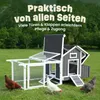 Hühnerstall Hühnerhaus Hühnervoliere mit Rollen zooprinz Produktbild-Vorschau 7
