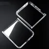 Two clear plastic phone cases are shown on a black background. Náhled obrázku produktu