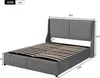 Flieks Polsterbett 140x190cm mit Lattenrost, Boxspringbett Produktbild-Vorschau 3