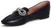 topschuhe24 2668 Damen Loafer mit Glitzer Schleife, Produktbild-Vorschau 2