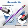 Staubsaugerrohr Teleskopstange Lila passend wie Dyson für Produktbild-Vorschau 5