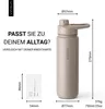 Trink Flasche Edelstahl 750ml Thermoflasche Sport Gym Produktbild-Vorschau 5