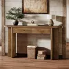 Tribesigns Table console, 160 cm de long, 2 tiroirs Table Voir les images du produit 9