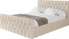 ALTDECOR Polsterbett mit Bettkasten - LARO-Z 180x200 Beige Produktbild-Vorschau 2