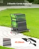 SucceBuy 300 LBS Klappstuhl-Regalwagen für 25 Stühle, Produktbild-Vorschau 6