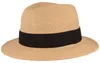 Bailey Borten-Stroh melierter Traveller Hut feine Garnitur in beige