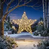 Estrella decorativa LED dorada para interior y exterior, Vista previa de la imagen del producto 8