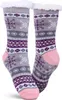 Calzini Stopper (Grigio / 1 paio) da donna con fodera in Anteprima dell’immagine prodotto 2