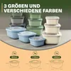 Set di 3 contenitori per alimenti Viwares con coperchio a Anteprima dell’immagine prodotto 5