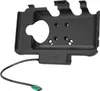 A black tablet mount with a USB-C cable attached, shown against a white background. Produktbild-Vorschau