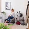 Relaxdays – drátěný regálový systém, 6 přihrádek, otevřený Náhled obrázku produktu 6