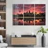 DEQORI Glasbild Echtglas 3x50x100 cm 'Angkor Wat in Produktbild-Vorschau 3