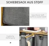 HOMCOM Wäschekorb Wäschebox mit 2 abnehmbaren Wäschesacke Produktbild-Vorschau 5