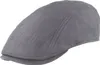 Feine Flatcap 100% Leinen modisches Futter von Hut-Breiter in blau