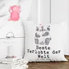 Mr. & Mrs. Panda kuschelkissen 40x40 Panda Beste Verlobte Produktbild-Vorschau 3